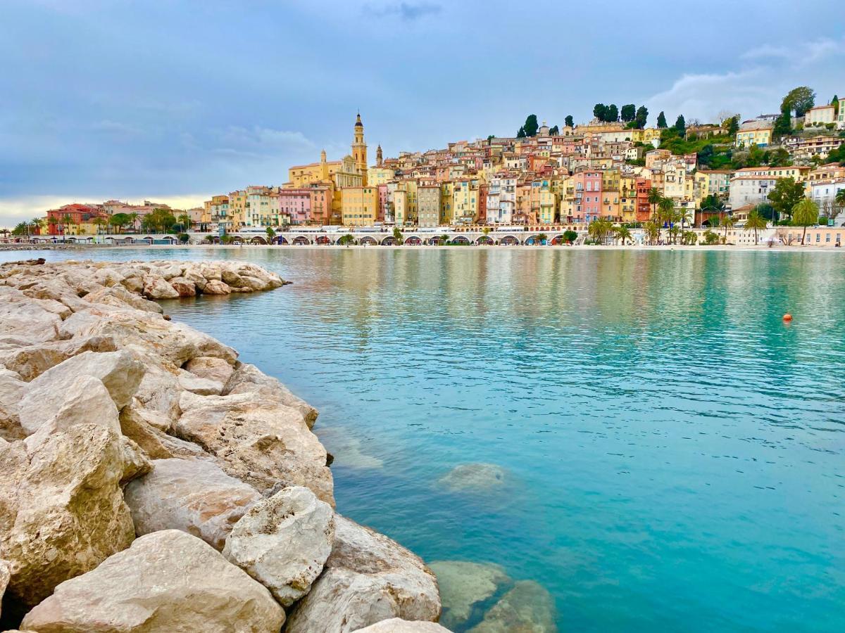 Appartement Les Glycines à Menton Extérieur photo