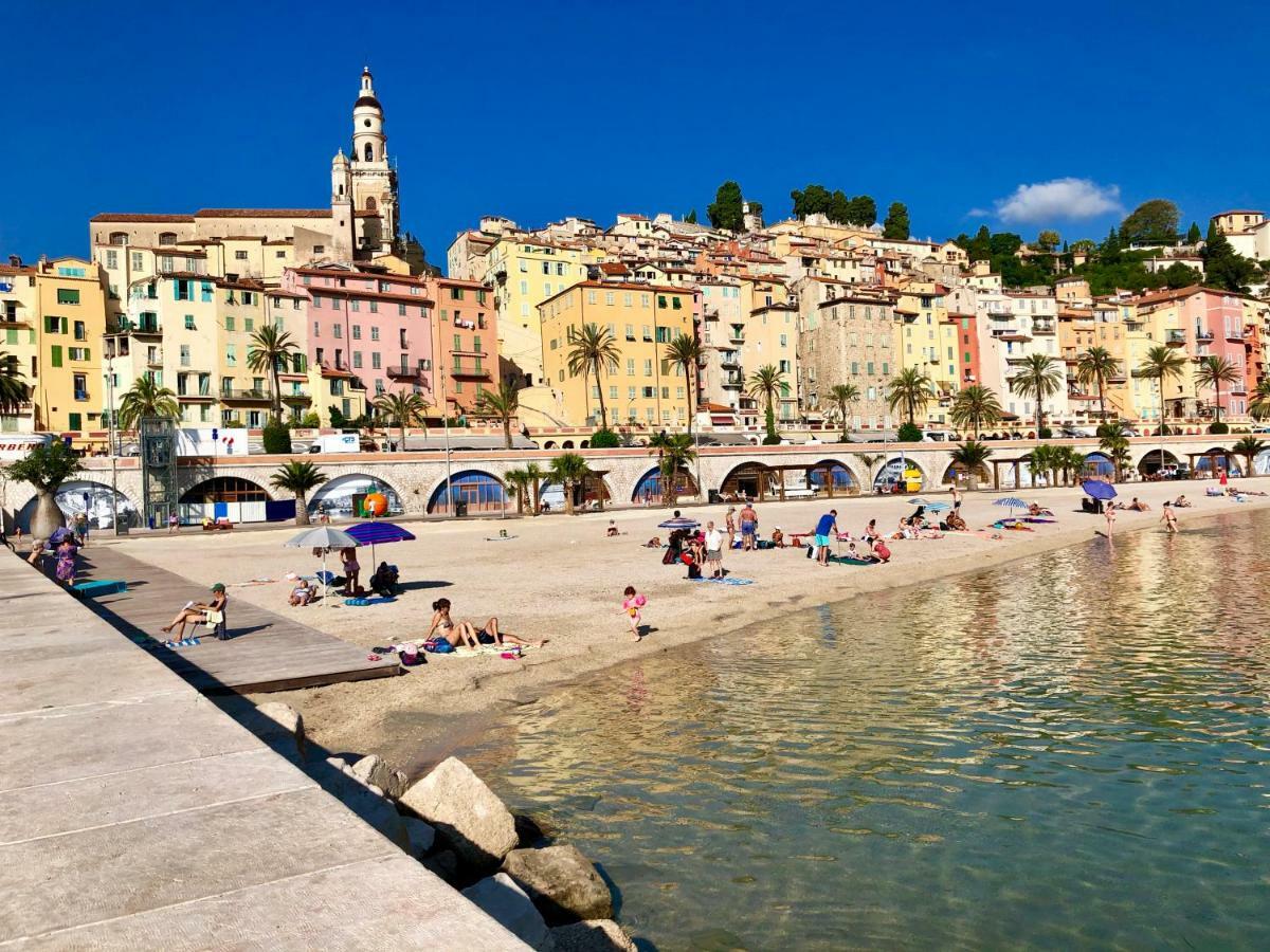 Appartement Les Glycines à Menton Extérieur photo